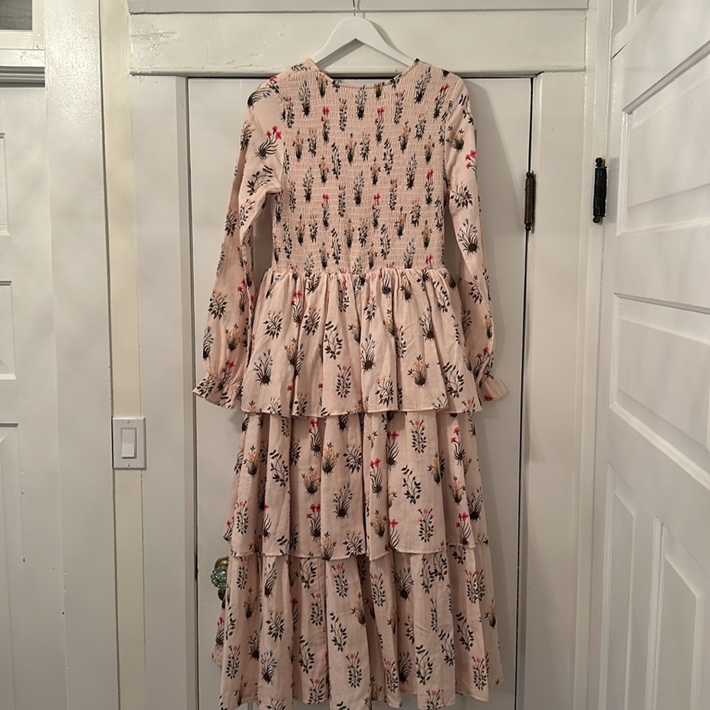 Meadows Floral Printed Tiered Dress - Picture 8 of 10